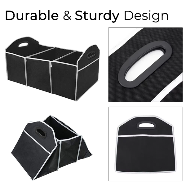 HIGHTQURO® Foldable Trunk Organizer