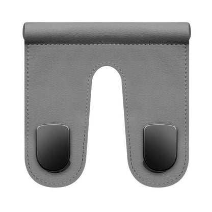 HIGHTQURO® Premium Leather Glove Box Hook with Leather Hooks: No Destructive Installation